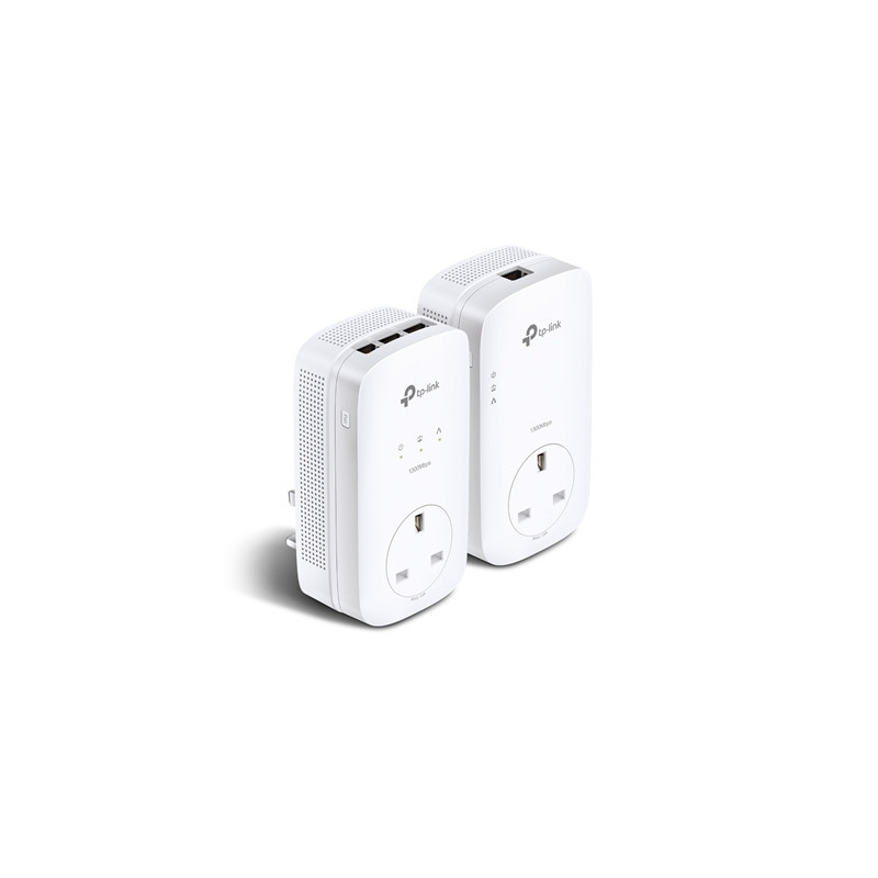TP-Link TL-PA8033P KIT AV1300 Passthrough Powerline Kit