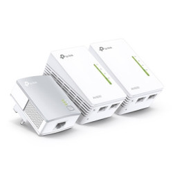 TP-Link TL-WPA4220 TKIT AV600 Powerline Wi-Fi Booster 2 LAN  3 units