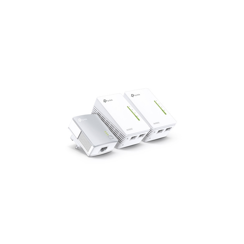 TP-Link TL-WPA4220 TKIT AV600 Powerline Wi-Fi Booster 2 LAN  3 units