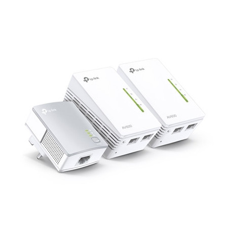 TP-Link TL-WPA4220 TKIT AV600 Powerline Wi-Fi Booster 2 LAN  3 units