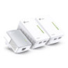 TP-Link TL-WPA4220 TKIT AV600 Powerline Wi-Fi Booster 2 LAN  3 units