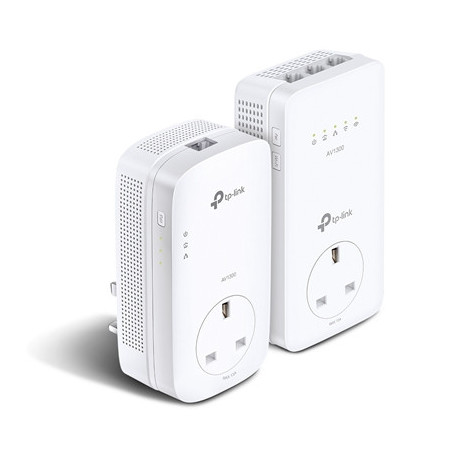 TP-Link TL-WPA8631P KIT AV1300 Gigabit Passthrough Powerline ac Wi-Fi Kit
