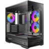 Antec Constellation C2M ARGB Micro-ATX PC Case  270' Panoramic Tempered Glass  240mm and 120mm ARGB PWM Fans  USB-C  360mm Radia