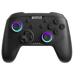 Marvo GT-80 Pact 60 Wireless Gaming Controller Compatible with PS3  PS4  Switch  PC and Mobile (Black)