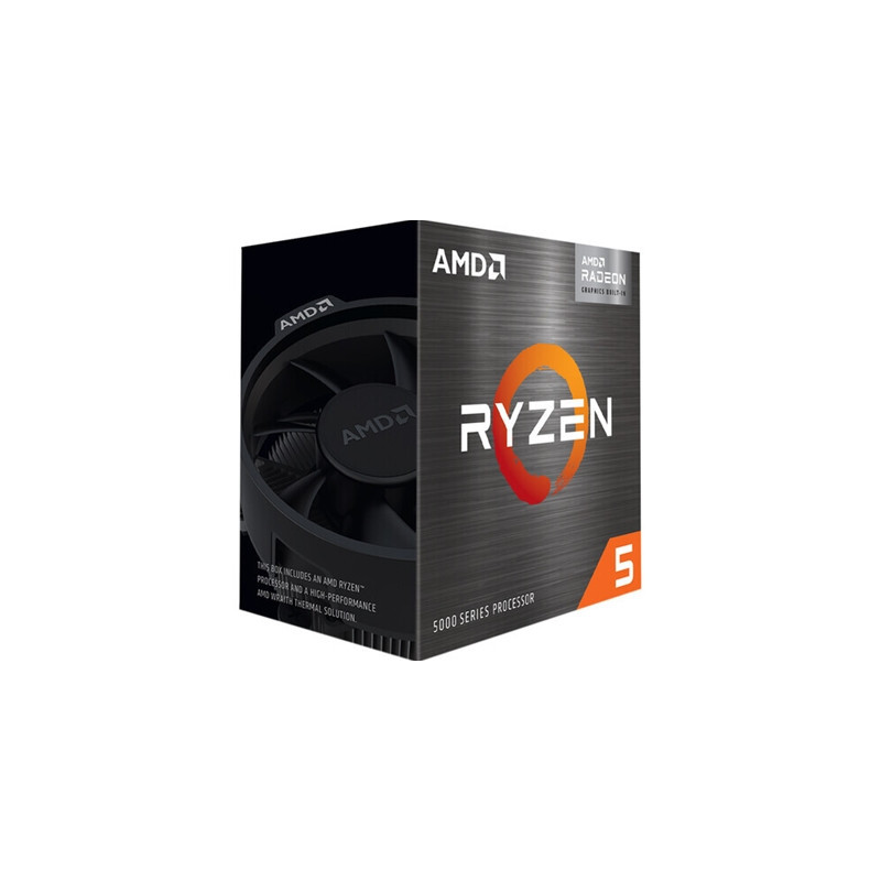 AMD Ryzen 5 5600GT 6 Core AM4 Processor  12 Threads  3.6GHz up to 4.6GHz Boost  19MB Cache  65W  with Wraith Stealth Cooler  Rad