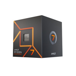 AMD Ryzen 7 7700 with Radeon Graphics  8 Core Processor  16 Threads  3.8GHz up to 5.3GHz Boost  40MB Cache  65W  Wraith Prism LE