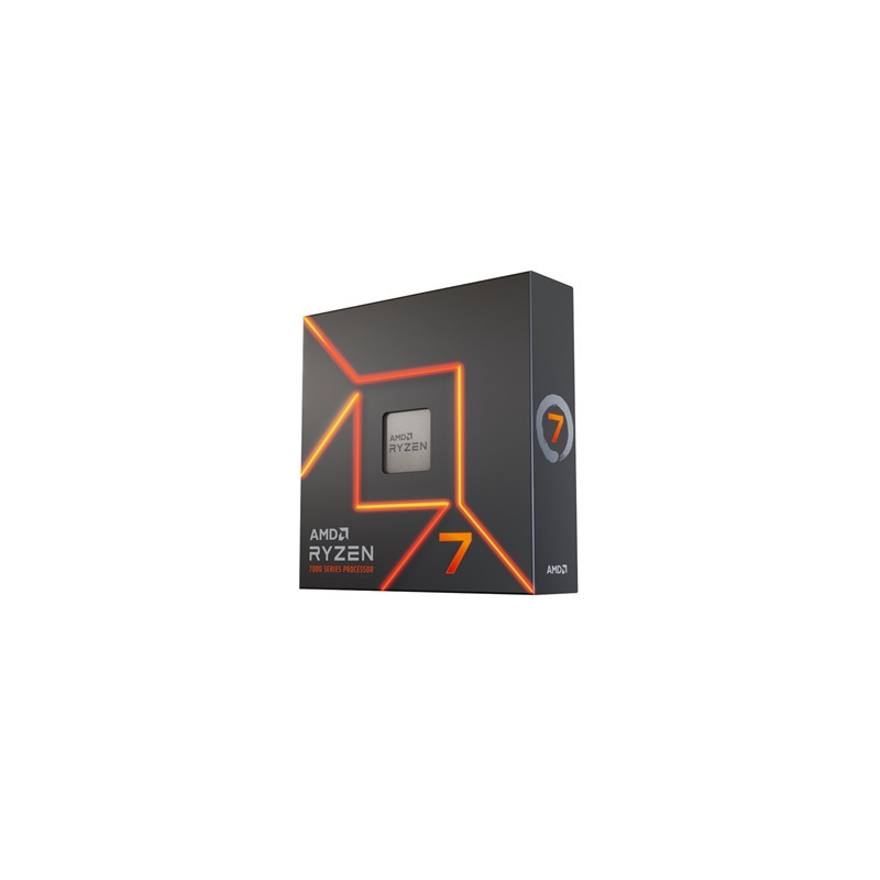 AMD Ryzen 7 7700X with Radeon Graphics  8 Core Processor  16 Threads  4.5GHz up to 5.4GHz Boost  40MB Cache  105W  No Fan  Radeo