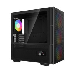 DeepCool CH560 Digital  Black  Mid Tower Gaming Case  Tempered Glass  4x ARGB Fans  E-ATX/ATX/MicroATX