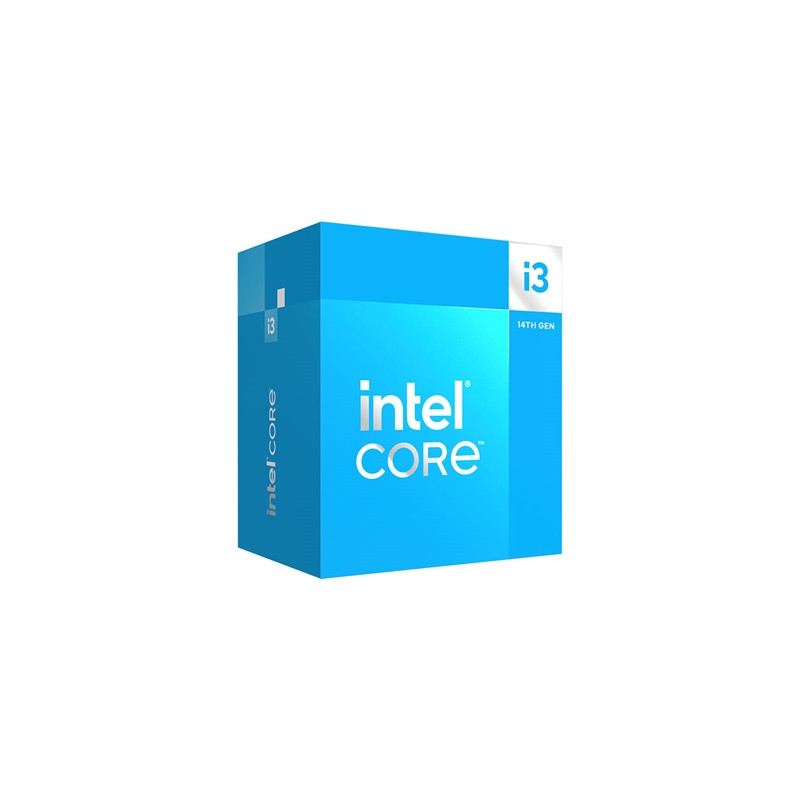Intel Core i3 14100 4 Core Processor 8 Threads  3.5GHz up to 4.7GHz Turbo Raptor Lake Refresh Socket LGA 1700 12MB Cache  60W  M