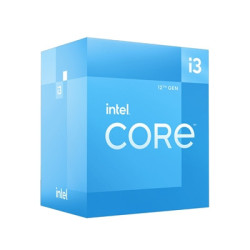 Intel Core i3 12100 4 Core Processor 8 Threads  3.3GHz up to 4.3GHz Turbo  Alder Lake Socket LGA 1700  12MB Cache  60W  Maximum 
