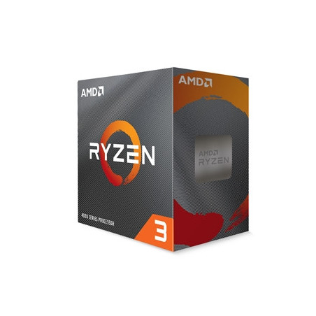 AMD Ryzen 3 4100 4 Core AM4 Processor  8 Threads  3.8GHz up to 4.0GHz Boost  6MB Cache  65W  with Wraith Stealth Cooler  No Grap
