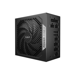 be quiet! Power Zone 2 850W PSU - 80 PLUS Platinum  Semi-Passive Cooling  Pure Wings 3 Fan  PCIe 5.1/ATX 3.1 Compatibility  10-Y