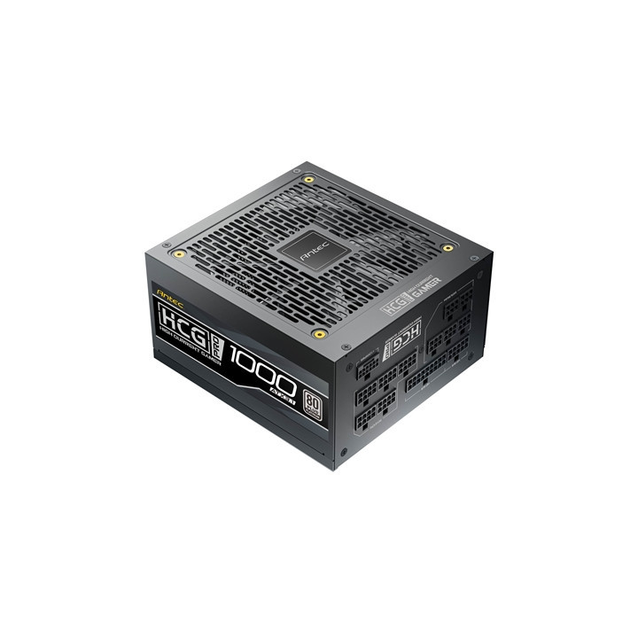 Antec HCG1000 PRO Platinum ATX 3.1 Power Supply - 1000W  Fully Modular  80 PLUS Platinum Certified  Silent Fan  High-Performance