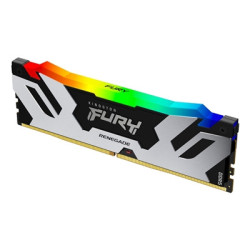 Kingston FURY Renegade KF572C38RSA-24 248GB (1x 24GB) DIMM System Memory  7200MHz  DDR5  CL38  Silver  RGB  Intel XMP