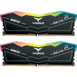 TEAMGROUP T-Force RGB FF3D564G6000HC38ADC01 64GB (2x32GB) System Memory  6000MHz  DDR5 Kit  Black