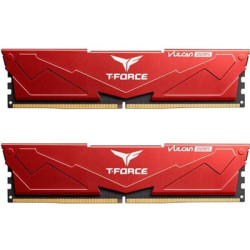 TeamGroup T-Force VULCAN Red DIMM Kit 64GB (2 x 32GB)  DDR5 6000MHz System Memory