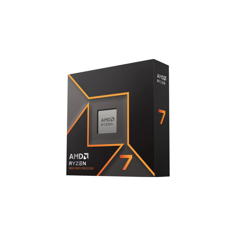 AMD Ryzen 7 9700X with Radeon Graphics  8 Core AM5 Processor  16 Threads  3.8GHz up to 5.5GHz Boost  40MB Cache  65W  No Fan  Ra