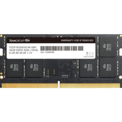 Team Elite TED516G5600C46A-S01 16GB (1x 16GB) SODIMM System Memory  5600MHz  DDR5  CL46
