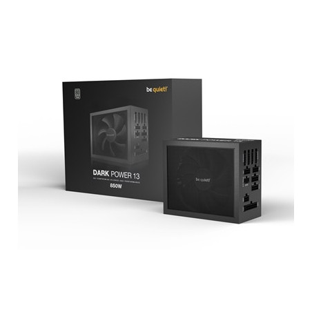 Be Quiet! Dark Power 13  850W PCIe 5.0 Fully Modular  80PLUS Titanium  Quad Rail  62.5A  135mm Fan  ATX 3.0 PSU