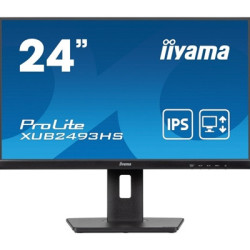 iiyama Prolite XU2493HS-B6 24 inch IPS Monitor  Full HD  1ms  HDMI  DisplayPort  100Hz  Speakers  Black  Internal PSU  VESA