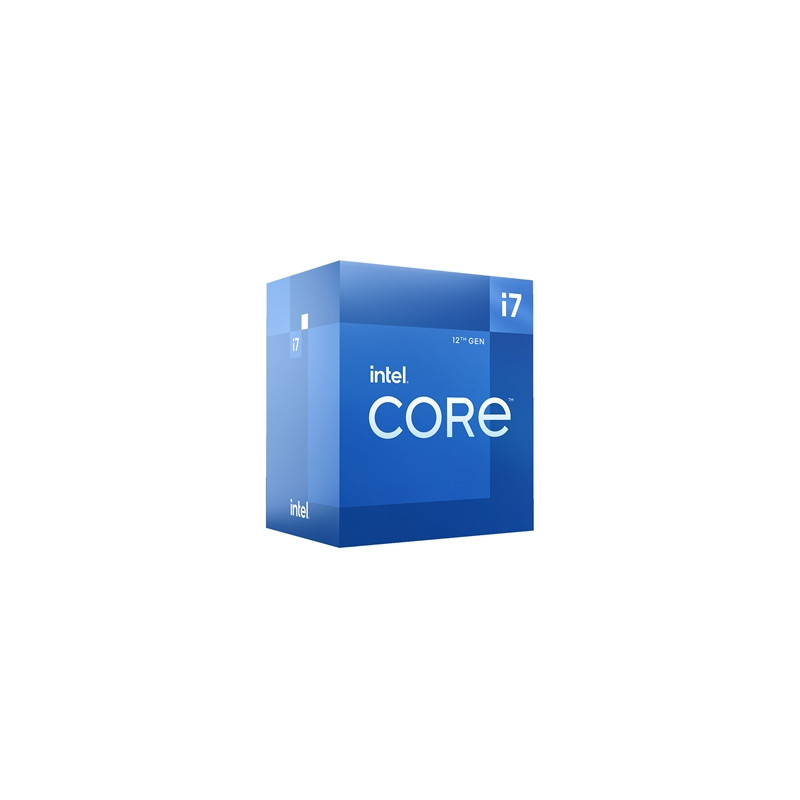 Intel Core i7 12700 12 Core Processor  20 Threads  2.1GHz up to 4.9GHz Turbo Alder Lake Socket LGA 1700 25MB Cache  65W  Maximum