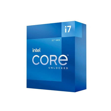 Intel 12th Gen Core i7-12700K 12 Core Processor 20 Threads  3.6GHz up to 5.0GHz Turbo  Alder Lake Socket LGA1700  25MB Cache  12