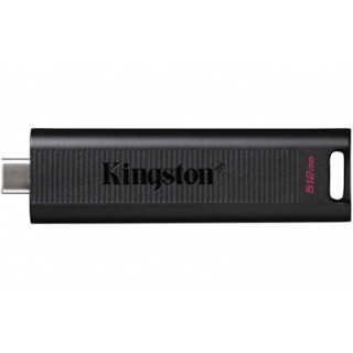 Kingston DTMAX/512GB DataTraveler Max 512GB USB-C USB Drive  USB3.2  Gen2  1000MB/s  Black  Retail Boxed