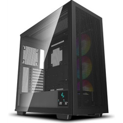 DeepCool Morpheus Case  Gaming  Black  Full Tower  4 x USB 3.0 / 1 x USB Type-C  Tempered Glass Side Window Panel  1x 420mm ARGB