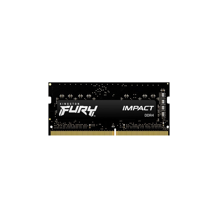 Kingston FURY Impact KF432S20IB/8 8GB (1x 8GB) SODIMM System Memory  3200MHz  DDR4  CL20  Intel XMP