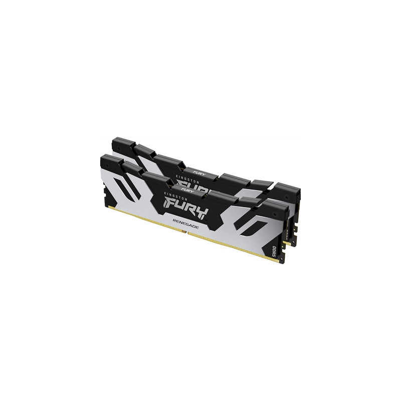 Kingston FURY Renegade KF564C32RSK2-64 64GB (2x 32GB) DIMM System Memory  6400MHz  DDR5  CL32  Silver  Intel XMP