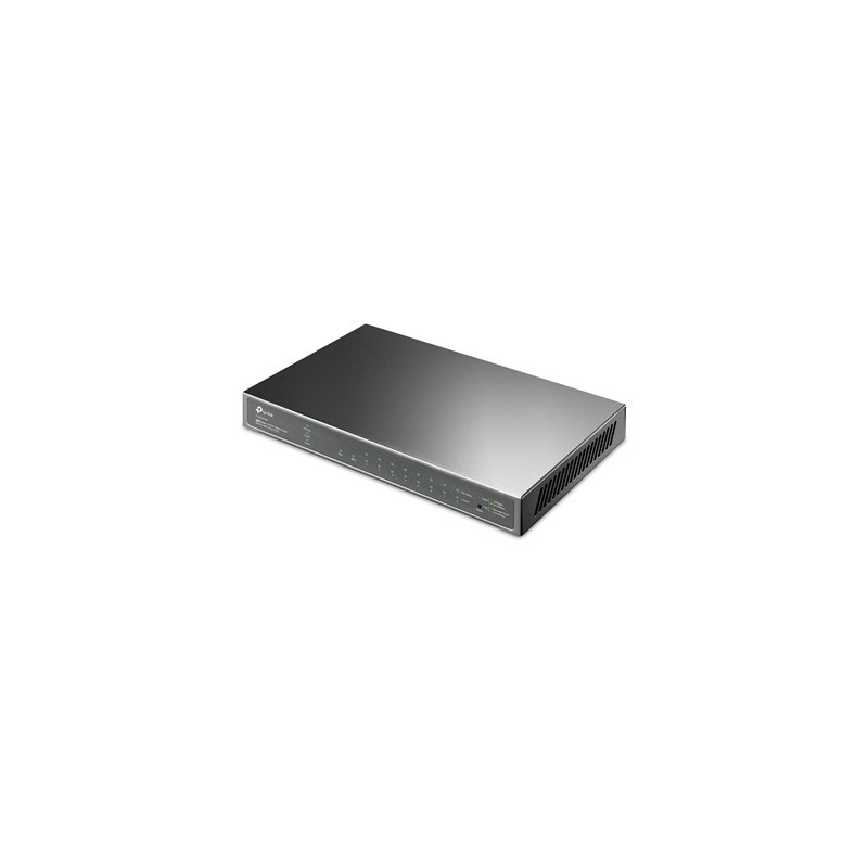 TP-Link JetStream TL-SG2210P 10-Port Metal Gigabit Smart Switch with 8-Port PoE+ (61W)