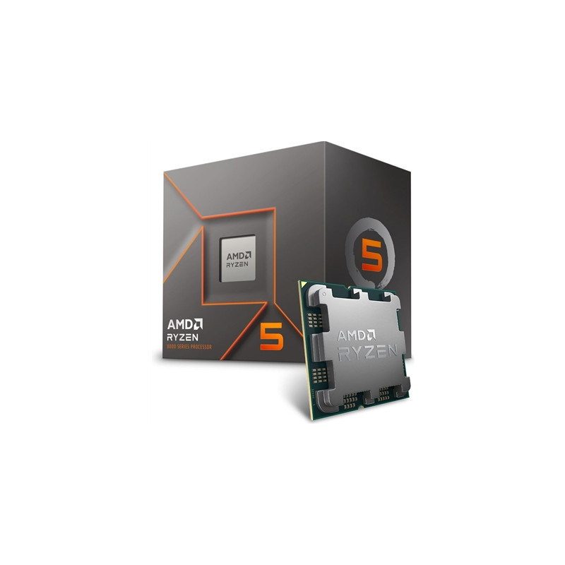 AMD Ryzen 5 8400F AM5 4.7GHz 6 Core Processor  12 Threads  22MB Cache  65W TDP