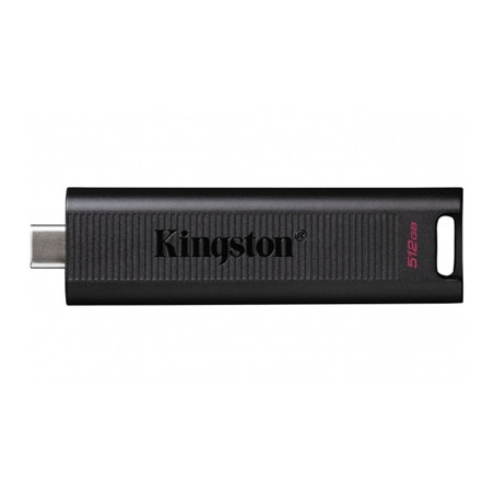 Kingston DTMAX/512GB DataTraveler Max 512GB USB-C USB Drive  USB3.2  Gen2  1000MB/s  Black  Retail Boxed