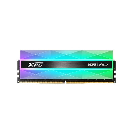 Adata Lancer Neon AX5U8000C3816G-DCLANRSG 32GB (2 x 16GB) DDR5 8000MHz  CL38  1.45v  Silver RGB Eco System Memory  Using Eco-Fri