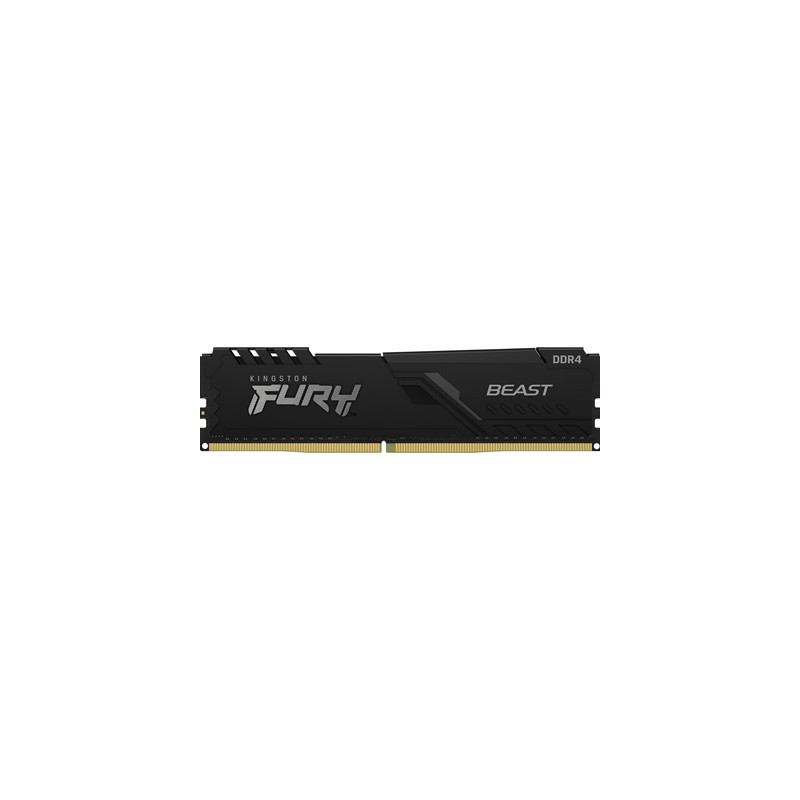 Kingston FURY Beast KF432C16BB/16 16GB (1x 16GB) DIMM System Memory  3200MHz  DDR4  CL16  Black  Intel XMP