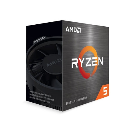 AMD Ryzen 5 5600 6 Core AM4 Processor  12 Threads  3.5Ghz up to 4.4Ghz Turbo  32MB Cache  65W  with Wraith Stealth Cooler  No Gr