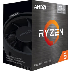 AMD Ryzen 5 5600GT 6 Core AM4 Processor  12 Threads  3.6Ghz up to 4.6Ghz Turbo  19MB Cache  65W  with Wraith Stealth Cooler  Rad