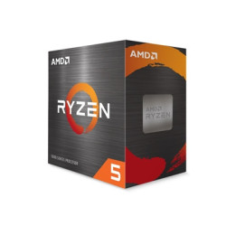 AMD Ryzen 5 5600X 6 Core AM4 Processor  12 Threads  3.7Ghz up to 4.6Ghz Turbo  35MB Cache  65W  with Wraith Stealth Cooler  No G
