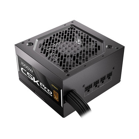 Antec CSK1000 PRO 1000W ATX 3.1 Power Supply - 80 PLUS Bronze  Semi-Modular  PCIe 5.1 Ready  12V-2x6 Connector  Quiet 120mm Fan 