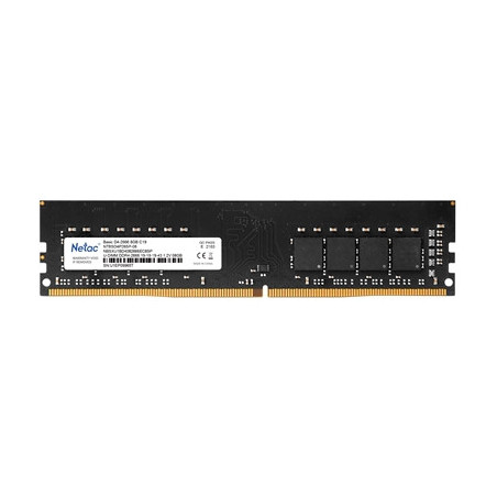 Netac Basic NTBSD4P26SP-08 8GB (1x 8GB) DIMM System Memory  2666MHz  DDR4  CL19