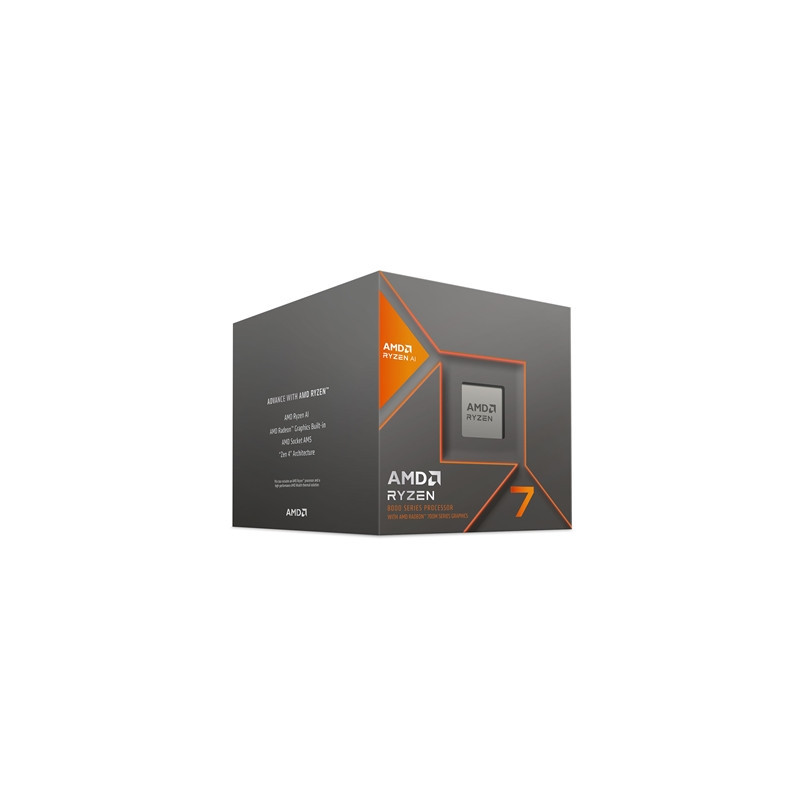 AMD Ryzen 7 8700G 4.2GHz 8 Core AM5 Processor  16 Threads  5.1GHz Boost  Radeon Graphics