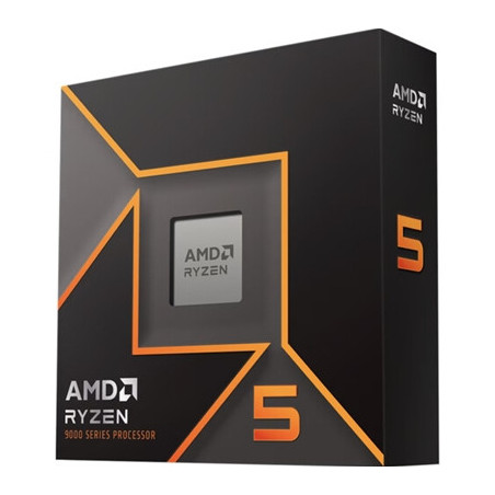 AMD Ryzen 5 9600X with Radeon Graphics  6 Core AM5 Processor  12 Threads  3.9Ghz up to 5.4Ghz Turbo  32MB Cache  65W  No Fan