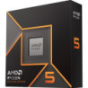 AMD Ryzen 5 9600X with Radeon Graphics  6 Core AM5 Processor  12 Threads  3.9Ghz up to 5.4Ghz Turbo  32MB Cache  65W  No Fan