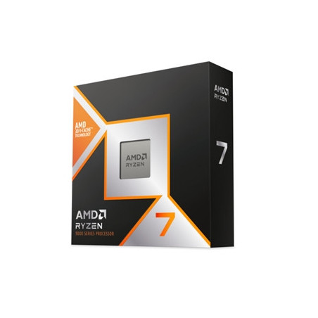 AMD Ryzen 7 9800X3D with Radeon Graphics  8 Core AM5 Processor  16 Threads  4.7Ghz up to 5.2Ghz Turbo  104MB Cache  120W  No Fan
