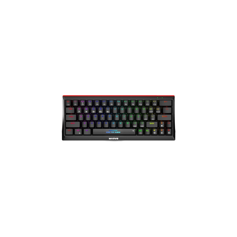 Marvo Scorpion KG962W-UK Tri-Mode Wireless and Wired 60% TKL Mechanical Gaming Keyboard