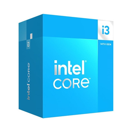 Intel Core i3 14100 4 Core Processor 8 Threads  3.5GHz up to 4.7GHz Turbo Raptor Lake Refresh Socket LGA 1700 12MB Cache  60W  M