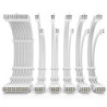 Antec White PSU Extension Cable Kit - 6 Pack (1x 24 Pin  2x 4+4 Pin  3x 6+2 Pin)