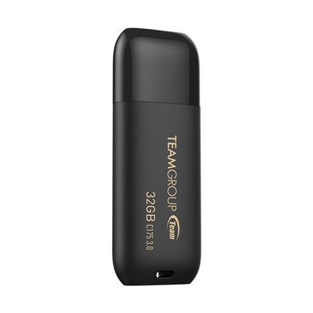 Team C175 32GB USB 3.1 Black USB Flash Drive