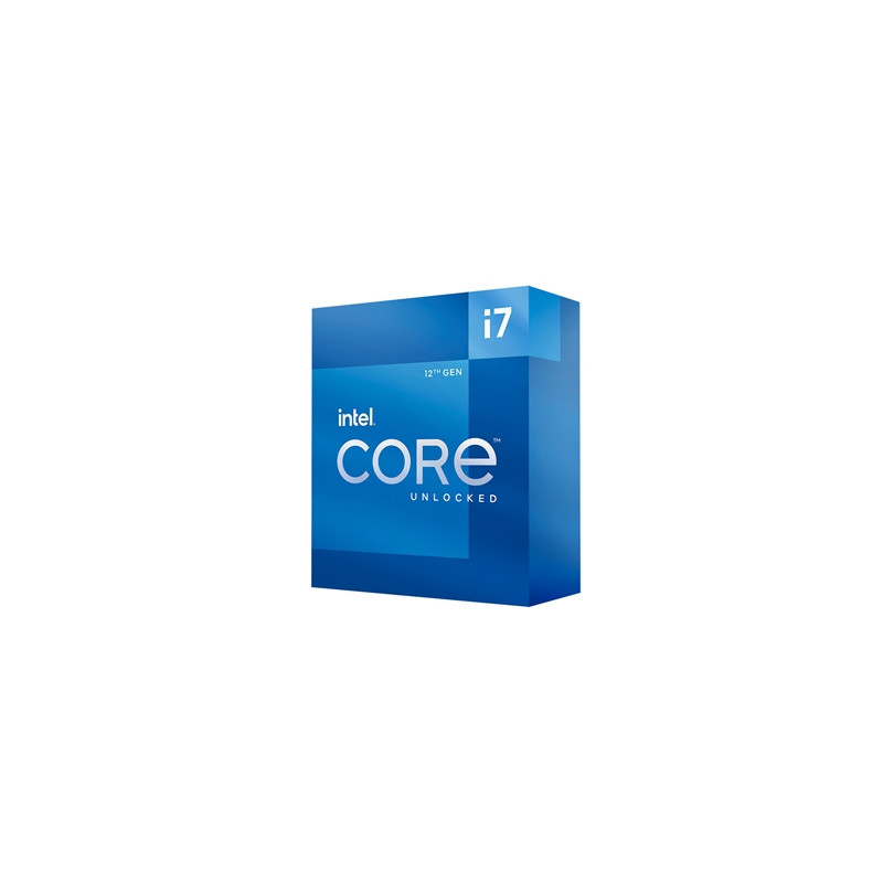 Intel 12th Gen Core i7-12700K 12 Core Processor 20 Threads  3.6GHz up to 5.0GHz Turbo  Alder Lake Socket LGA1700  25MB Cache  12