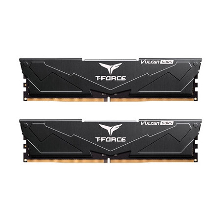 Team T-Force Vulcan FLBD516G6000HC38ADC01 System Memory  16GB (2 x 8GB) DDR5  6000MHz  CL38  Black